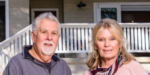Mel Painter and his wife Christine are selling their renovated home.