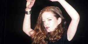 Shirley Manson performs with Angelfish in New York in 1993.