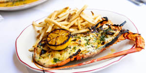 Go-to dish:Lobster mornay frites. 