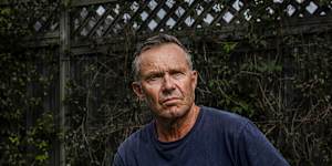 Hamish Studholme has silicosis from working on tunneling projects in Sydney.