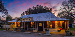 Glenlyon General Store was quiet after the accident but is ready for visitors.