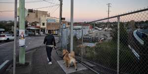 The site of the Dulwich Hill metro.