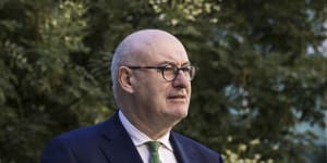 European Commissioner for Agriculture and Rural Development,Phil Hogan,in Canberra on Wednesday. 