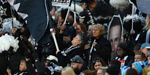 The Collingwood faithful in full voice.
