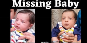 Baby lost after being passed over Kabul airport wall returned to family