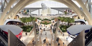 Terminal A … energy efficient lighting and air-conditioning systems.