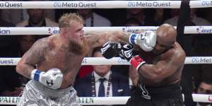 ‘Elderly abuse’:Boxing fans boo Jake Paul’s win over Mike Tyson