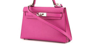 Terry Biviano is coveting a Hermès Kelly II mini bag in hot pink.