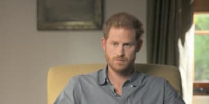 Oprah Winfrey speaks with Prince Harry in the documentary The Me You Can’t See.