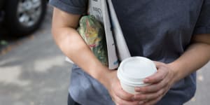Melburnians got out of the habit of using reusable coffee cups during the pandemic.
