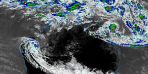 Tropical Cyclone Kirrily has now formed off the Queensland coast and is expected to hit on Thursday.
