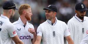 Newcomer thrives as cricket’s circle of life closes in on Jimmy Anderson