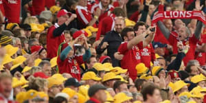 Gone in 24 hours:Tickets for British and Irish Lions tour almost sold out