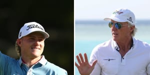 Aussie young gun set to tee off in Norman’s $190m rebel golf tour opener