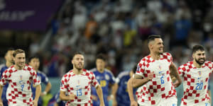 Japan seize up in shootout as Croatia move into quarter-finals