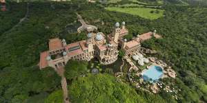 Over the top:The Palace,pool,Botanical Gardens,Lost City Golf Course and Sun Vacation Club.