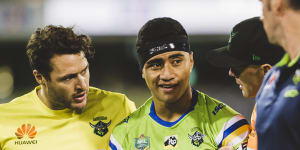 Canberra Raiders half Ata Hingano out for six months