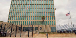 Where the Syndrome first emerged:The US embassy in Havana,Cuba.