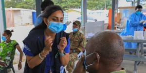 Medical staff of Papua New Guinea’s Defence Force are being trained to deal with the nation’s COVID-19 outbreak. 