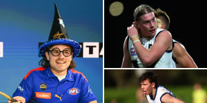 The wizard,the top gun and next year’s No.1 pick:Best Victorians of the draft crop face off