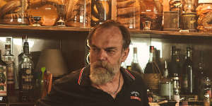 Hugo Weaving plays pub owner Billy in The Royal Hotel.