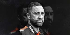 Laying down the law … Benji Marshall