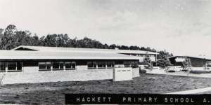 The old Hackett Primary School,which became ACT Sports House.