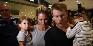 Candice Warner blames herself for husband David's transgressions