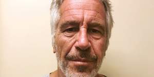 Jeffrey Epstein,pictured in 2017 by the New York State Sex Offender Registry.