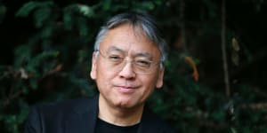 Nobel winner Kazuo Ishiguro reaches for the sun