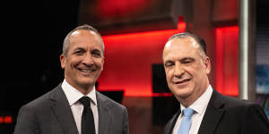 NRL chief executive Andrew Abdo and ARL Commission chairman Peter V’landys have been a successful partnership.