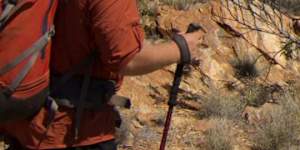 The Larapinta Trail,completed in 2002,winds 223 kilometres across the Tjoritja/Western MacDonnell Ranges National Park.