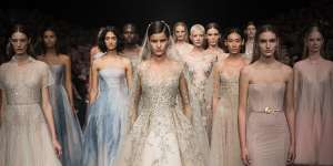 Paolo Sebastian designs at the Vogue Runway show at the Melbourne Fashion Festival in 2020. Vogue will no longer sponsor the opening show.