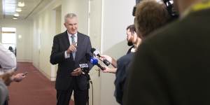 Minister for Employment and Workplace Relations Tony Burke at Parliament House.