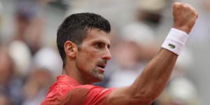 Novak Djokovic has won a record-breaking 23 grand slam singles titles.