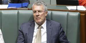 Attorney-General Mark Dreyfus in question time earlier this month.