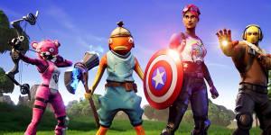 Fortnite's Season 4 includes a crossover with Disney's Marvel characters,but it's not available on iPhone.