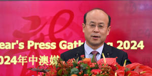 Chinese ambassador to Australia Xiao Qian.