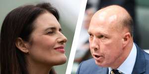 Ali France and Peter Dutton are facing off in the seat of Dickson.