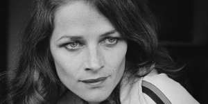 English actress Charlotte Rampling mixes a masculine and feminine energy to elegant effect.