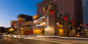 The Alley Theatre is a Tony Award-winning indoor theatre in Downtown Houston. 