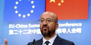 China rejects human rights plea during'intense'EU trade talks