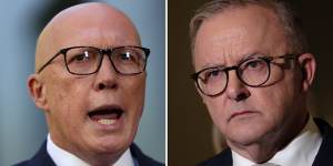 Peter Dutton and Anthony Albanese:the election campaign has unofficially begun.