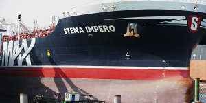 British tanker the Stena Impero was released by Iran in late September after being captured by the Iranian Revolutionary Guard. 