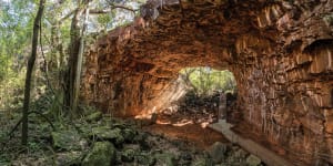 Undara,North Queensland:Where to see lava tunnels in Australia