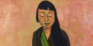 The 2019 Archibald Prize winner:Tony Costa’s portrait of fellow artist Lindy Lee.