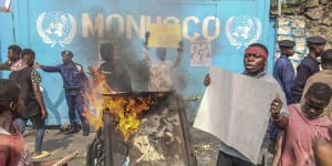 Dozens killed and injured in ‘social media-fuelled’ anti-UN protests