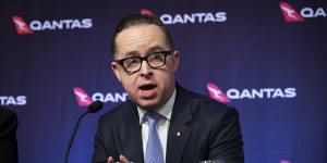 Qantas chief executive Alan Joyce,handing down Qantas'half-year results last week,is confident the 737MAX will return to service. 