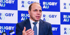 Rugby Australia CEO Phil Waugh. 