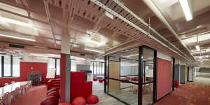 One of the newly-built classrooms at Lindfield Learning Village,which will open in January.